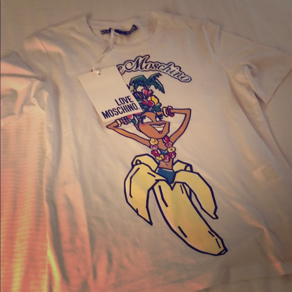 MOSCHINO T-shirt Authentic - Picture 1 of 7